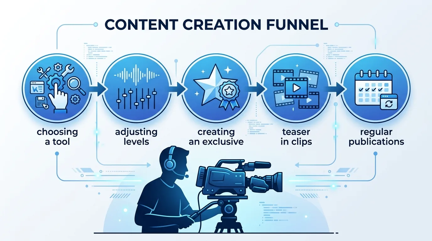 Пошаговая воронка запуска платных подписок в VK Видео: от выбора инструмента до регулярных публикаций