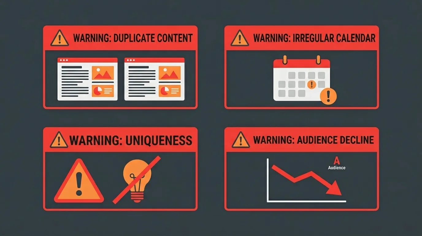 Четыре главные ошибки при запуске платных подписок: кросспостинг, нерегулярность, неуникальный контент и игнорирование роста аудитории