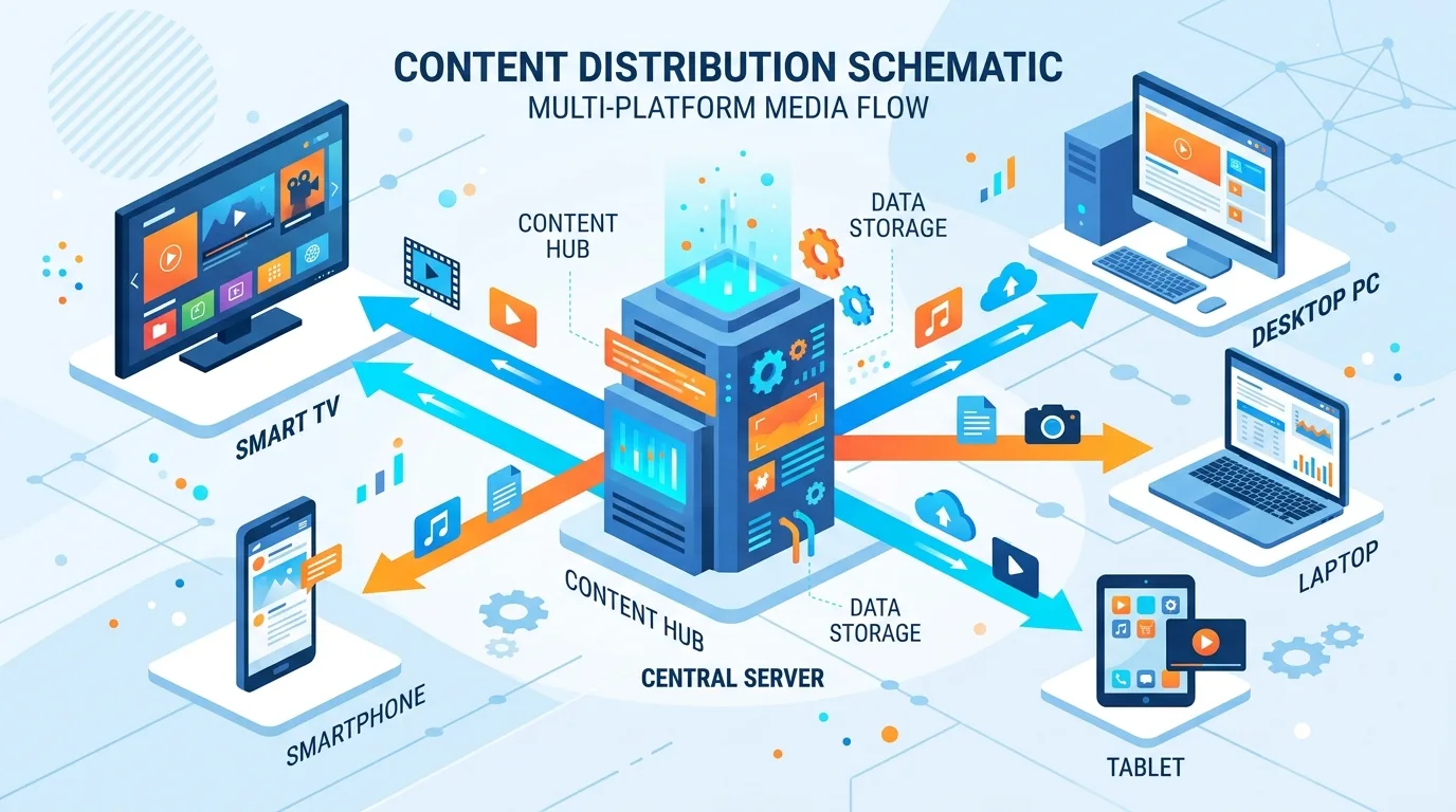 Мультиплатформенная дистрибуция контента на разные площадки